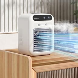image-Air Conditioner Air Cooler Fan Water Cooling Fan Air Conditioning For Room Office Portable Air Conditioner Cars