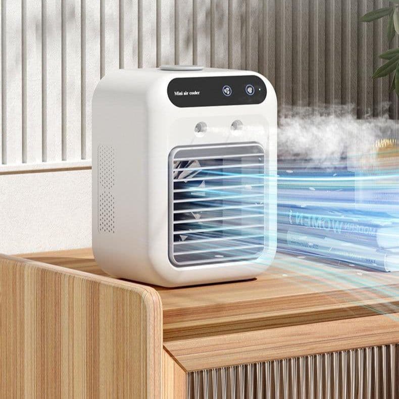 image-Air Conditioner Air Cooler Fan Water Cooling Fan Air Conditioning For Room Office Portable Air Conditioner Cars