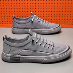image-New Summer Breathable Board Shoes Ice Silk Cloth Shoes