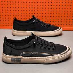 image-New Summer Breathable Board Shoes Ice Silk Cloth Shoes