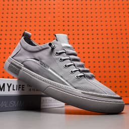 image-New Summer Breathable Board Shoes Ice Silk Cloth Shoes