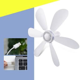 image-Household Mute Travel Mosquito Net Camping Electric Fan