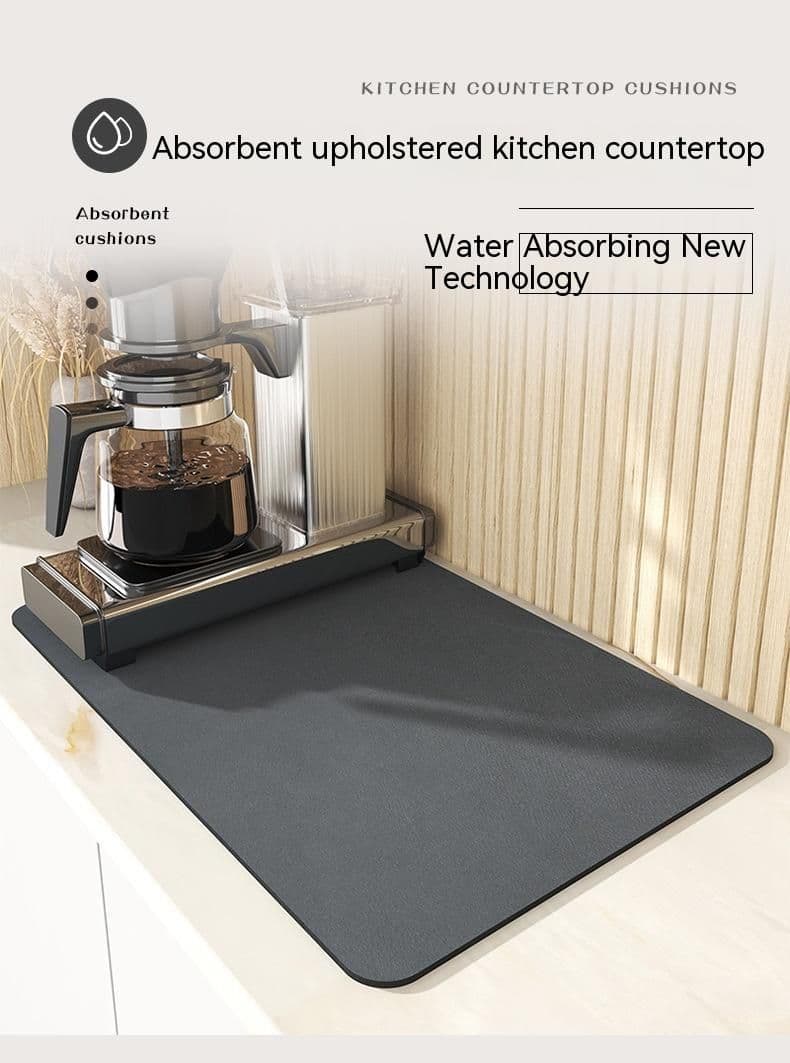 image-Coffee Machine Suction Cups And Plates Dry And Drain