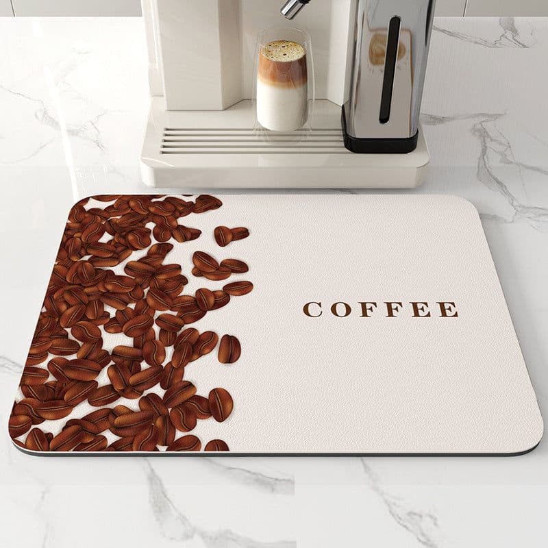 image-Coffee Machine Suction Cups And Plates Dry And Drain