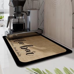 image-Coffee Machine Suction Cups And Plates Dry And Drain