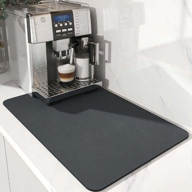 image-Coffee Machine Suction Cups And Plates Dry And Drain