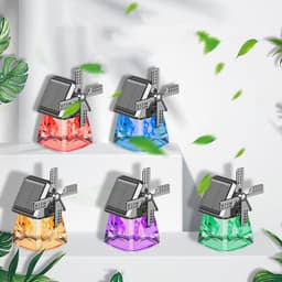 image-Fragrance Long-lasting Light Perfume Solar Windmill Ornaments