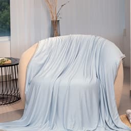 image-Bamboo Fiber Cold Blanket Summer Blanket Air Conditioning Blanket