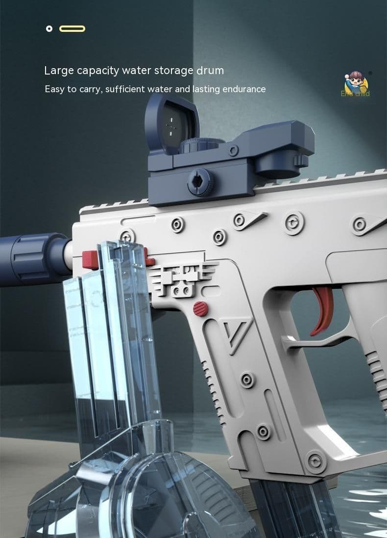 image-Summer Electric Automatic Water Gun Large Capacity Electric Water Gun Toy