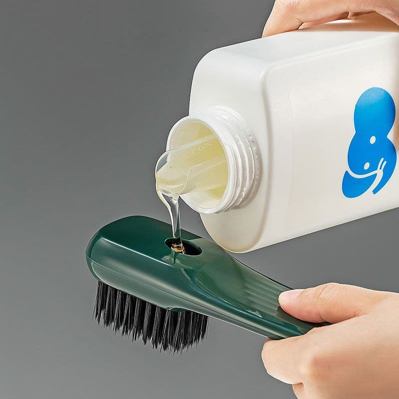 image-Multi Function Washing With Liquid Shoe Brush