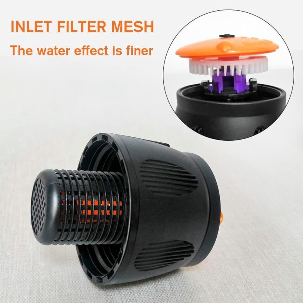 image-Retractable Automatic Rotating Sprinkler Tripod Irrigation Artifact