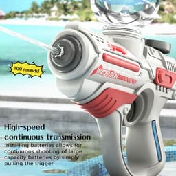 image-Children's Space Science Fiction Electric Water Gun Toy