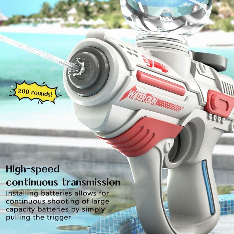 image-Children's Space Science Fiction Electric Water Gun Toy