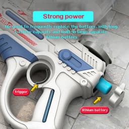 image-Children's Space Science Fiction Electric Water Gun Toy