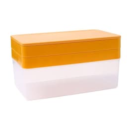 image-Summer New Silicone Ice Tray Food Grade Ice Cube Mold Large Capacity Ice Container Ice Box Refrigerator Artifact