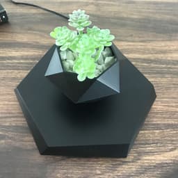 image-Smart Products Domestic Magnetic Suspension Invention Patent Manufacturer Creative Fashionable Ornaments Agent Maglev Pot Plant