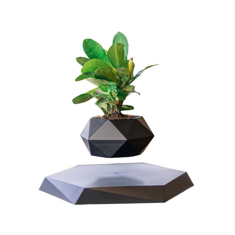 image-Smart Products Domestic Magnetic Suspension Invention Patent Manufacturer Creative Fashionable Ornaments Agent Maglev Pot Plant