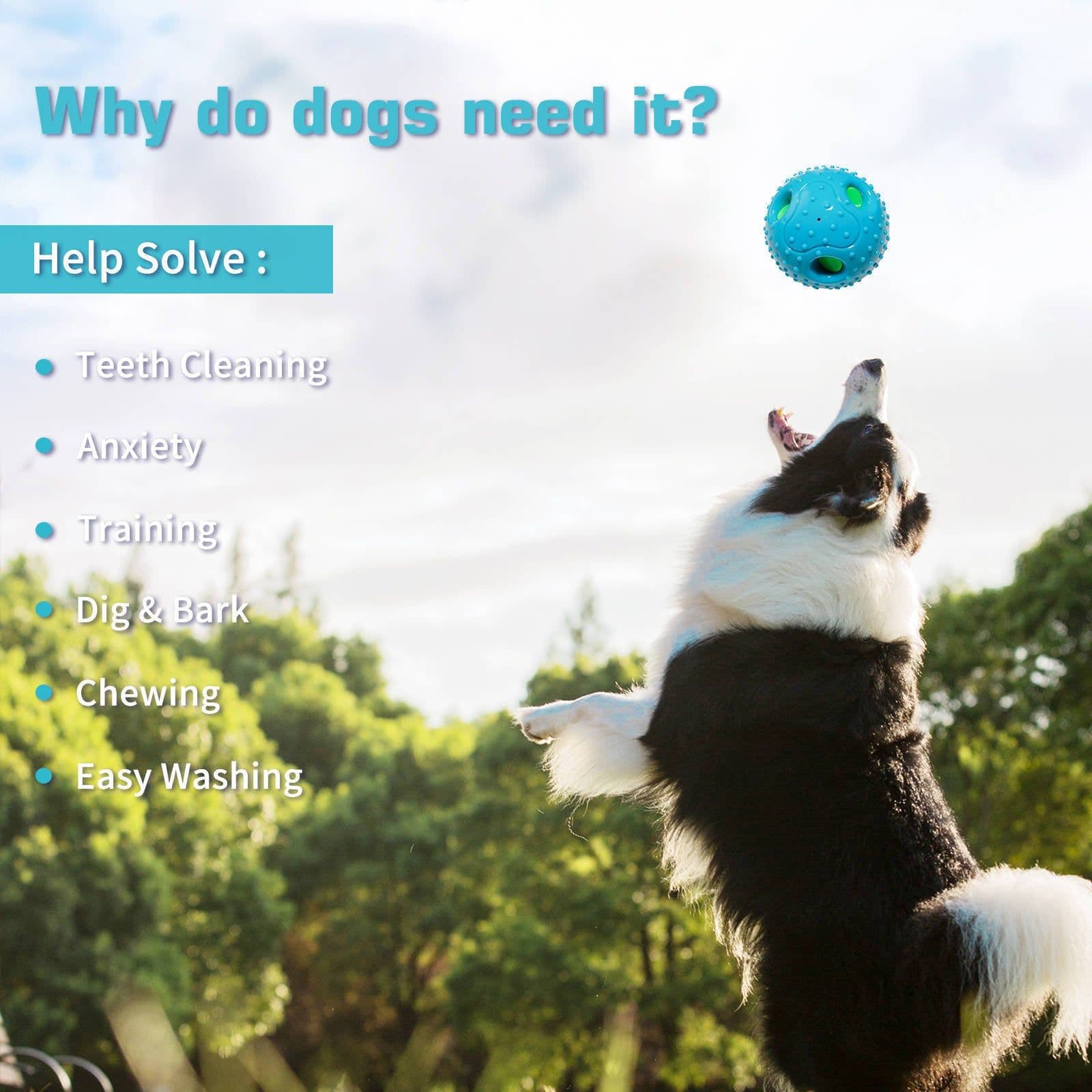 image-Pet Squall Ball Dog Playmate Sound Relieving Toys