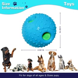 image-Pet Squall Ball Dog Playmate Sound Relieving Toys