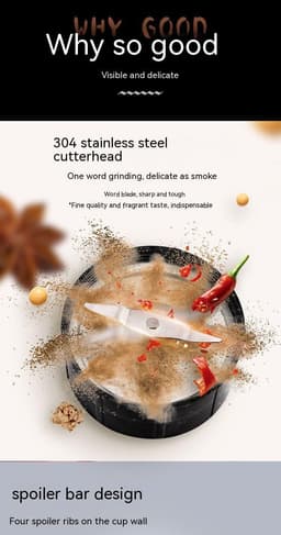 image-Wet And Dry Small Multi-functional Cereals Wheat Flour Mixer Ultra-fine Grinding Mill