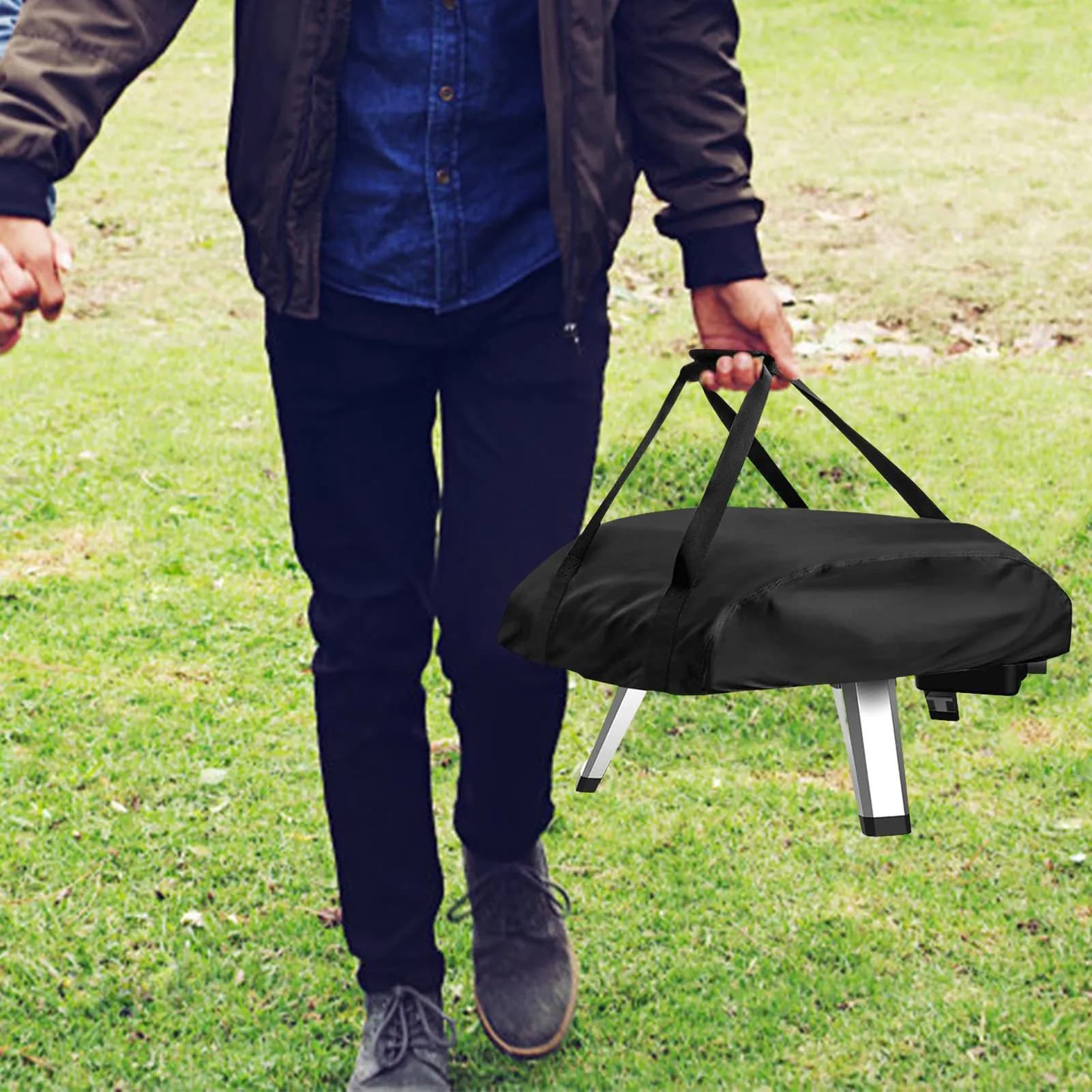 image-Outdoor Portable Waterproof Oven Dust Cover