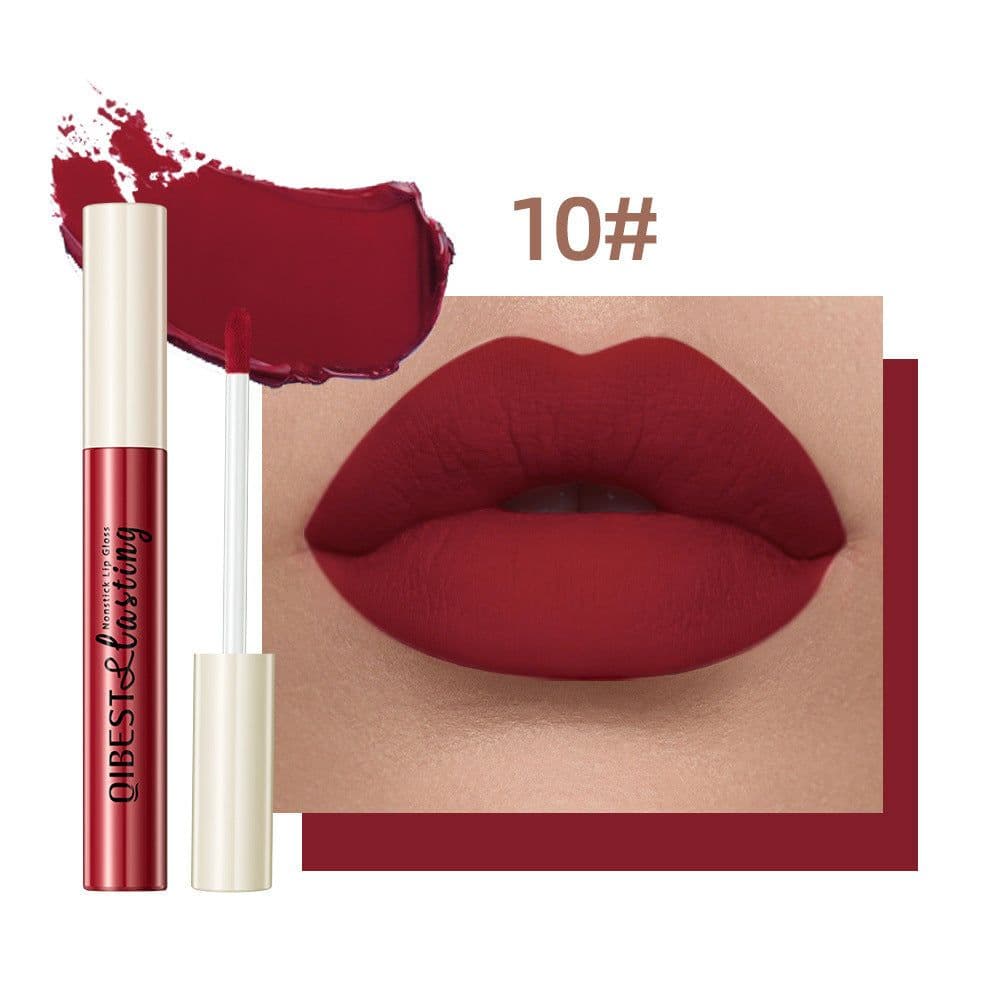 image-No Stain On Cup Lip Lacquer Matte Finish Liquid