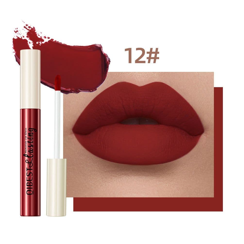 image-No Stain On Cup Lip Lacquer Matte Finish Liquid