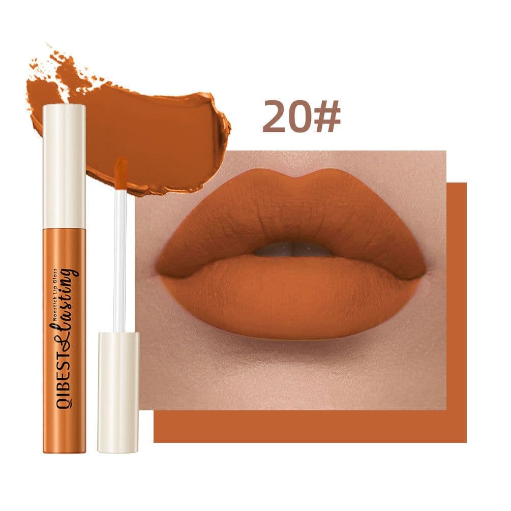 image-No Stain On Cup Lip Lacquer Matte Finish Liquid