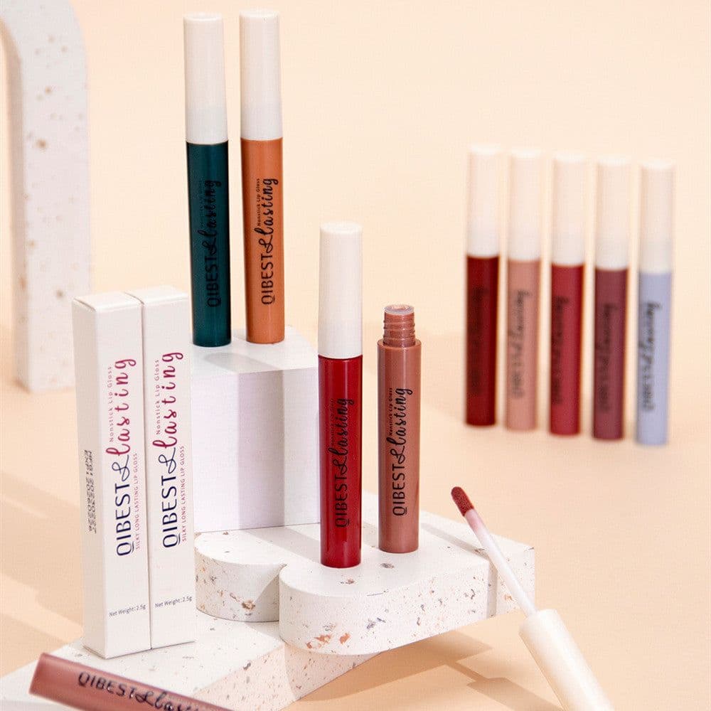 image-No Stain On Cup Lip Lacquer Matte Finish Liquid