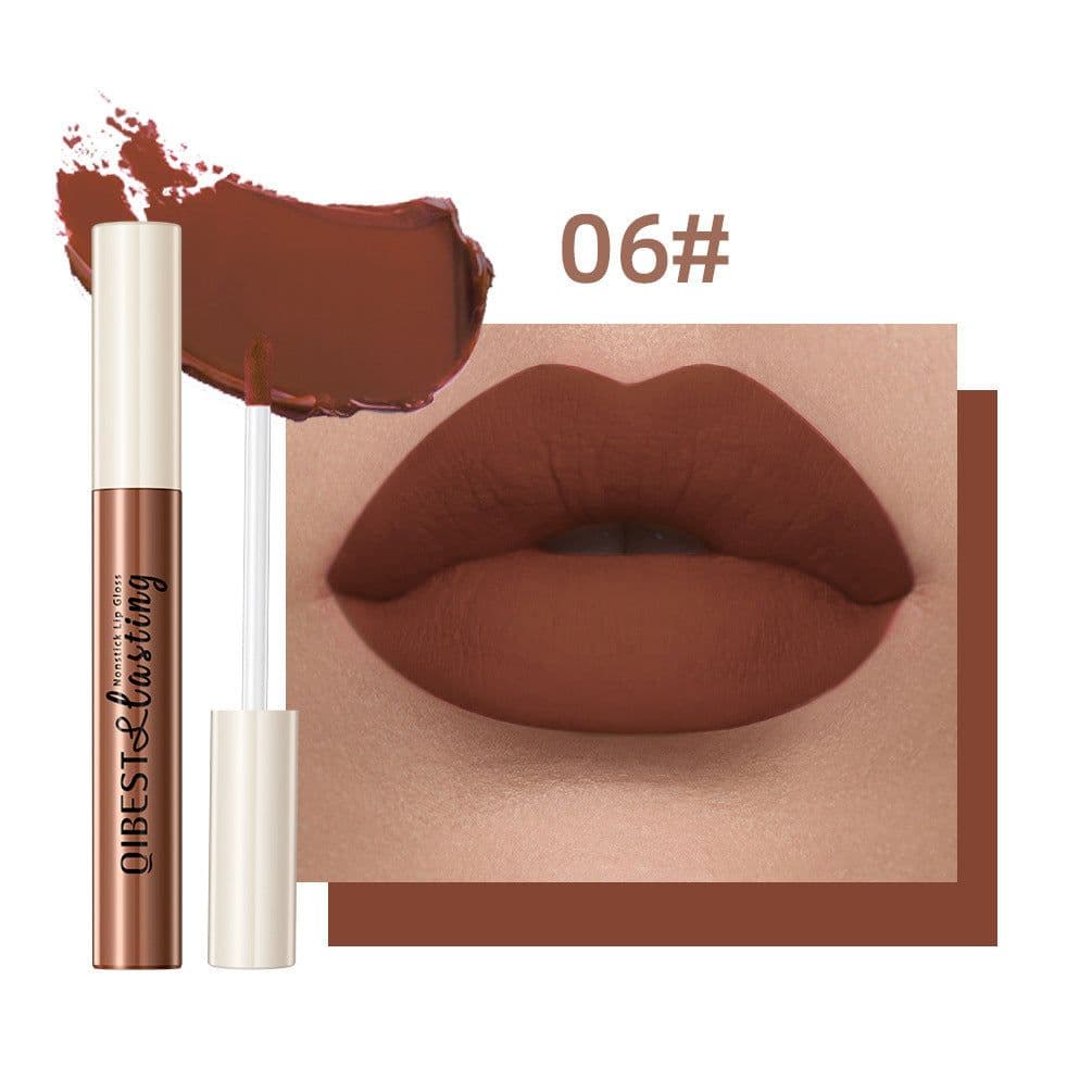 image-No Stain On Cup Lip Lacquer Matte Finish Liquid