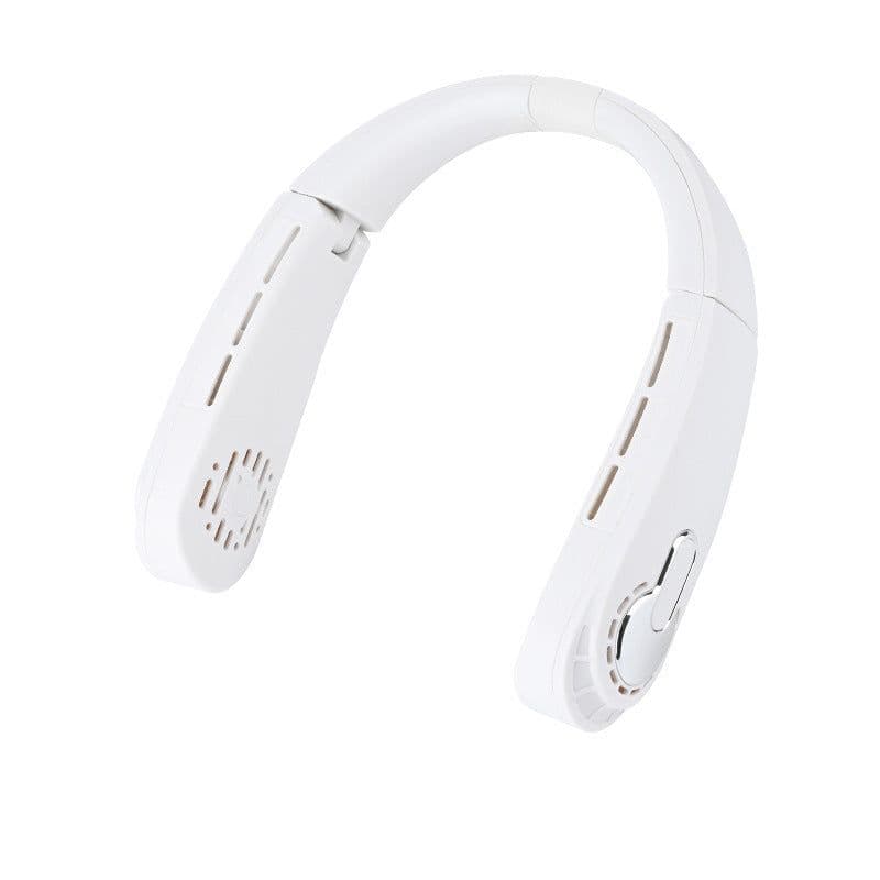 image-New Lazy Halter Fan Mute Outdoor Sports Little Fan Leafless Halter Fan Mini
