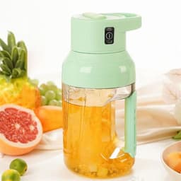 image-New Arrival Summer Electric Juicer Portable Large Capacity 1500ml Juice USB Rechargeable Electric Portable Blender Kitchen Gadgets