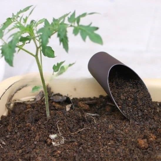 image-Plastic Bucket Shovel Barrel Shovel Succulent Planting Soil Shovel