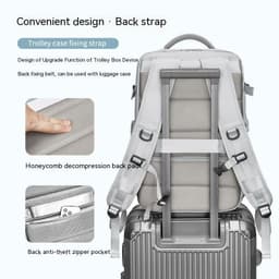 image-Expansion Backpack Women's Casual Dry Wet Separation Backpack