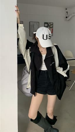 image-Sun Protection Clothing For Women Retro Workwear Outdoor Jacket Coat