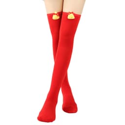 image-Christmas Doll Over-the-knee Stockings