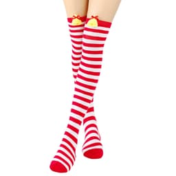 image-Christmas Doll Over-the-knee Stockings