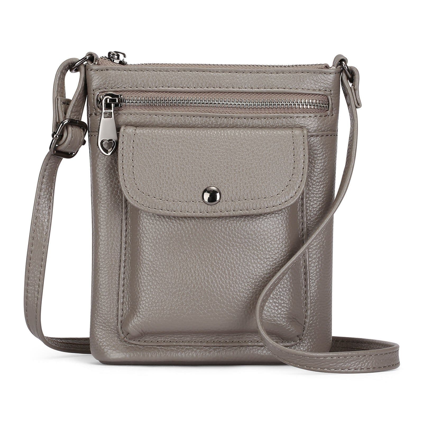 image-Large Capacity First Layer Cowhide Casual Women