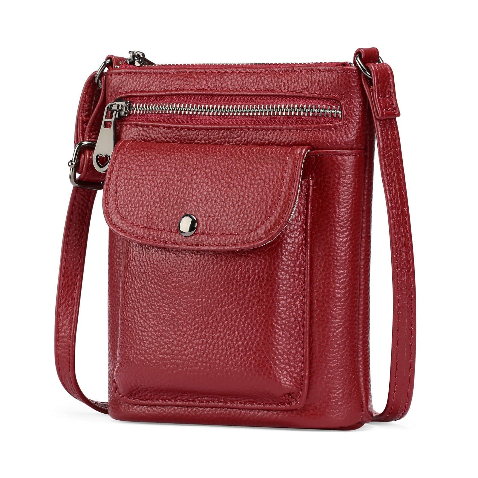 image-Large Capacity First Layer Cowhide Casual Women