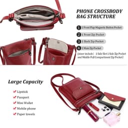image-Large Capacity First Layer Cowhide Casual Women