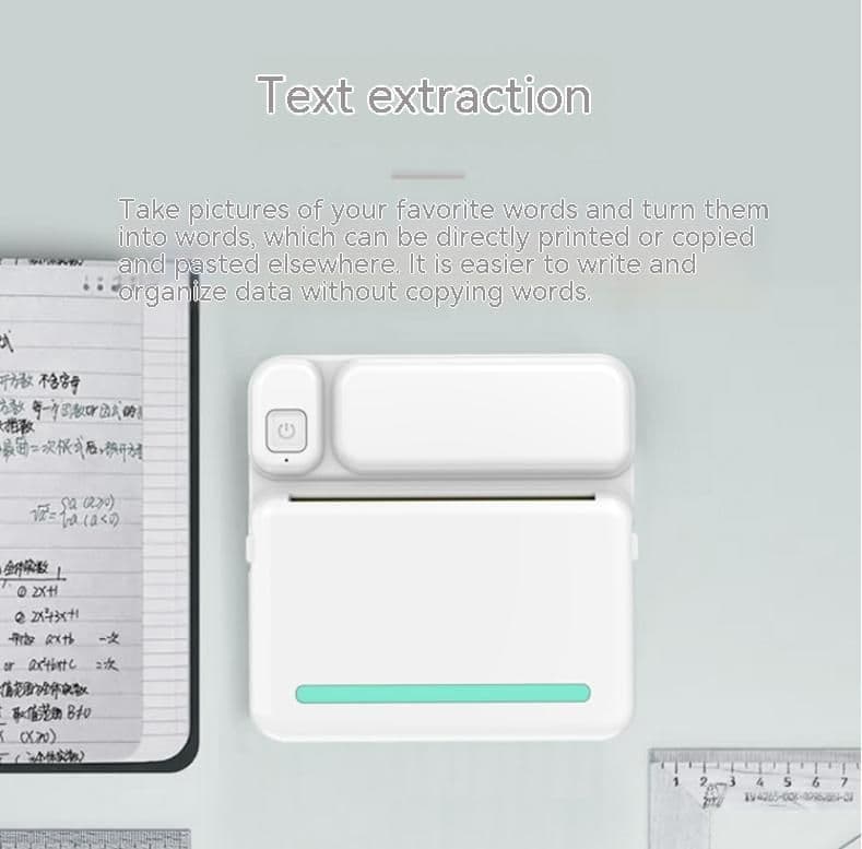 image-Portable Mini Thermosensitive Bluetooth Printer