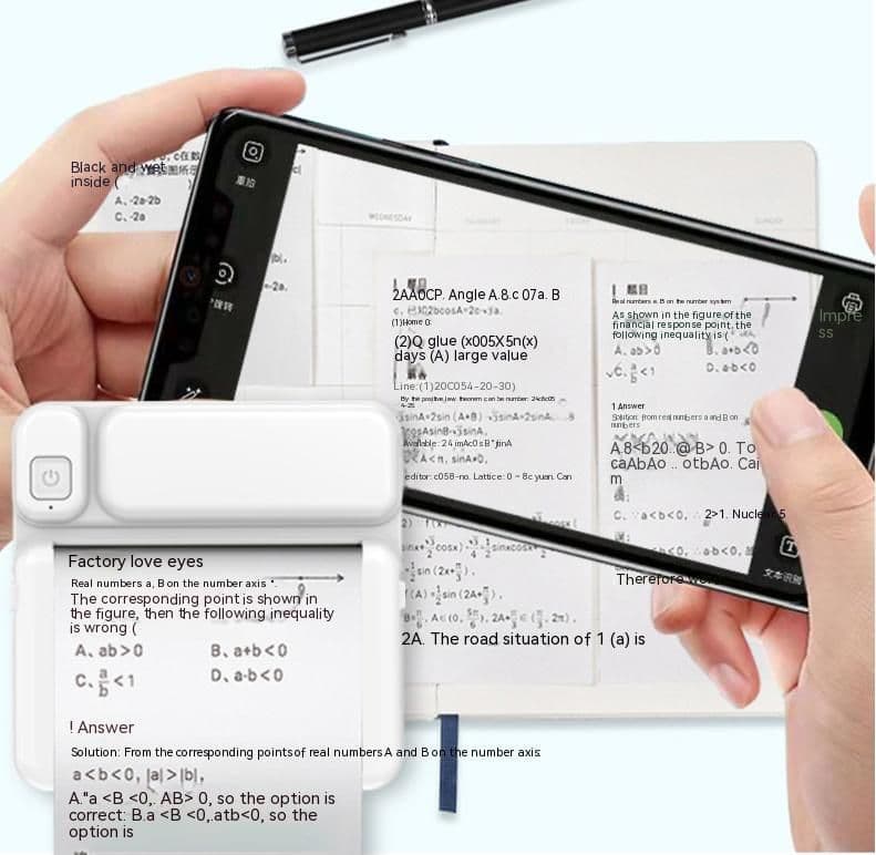 image-Portable Mini Thermosensitive Bluetooth Printer