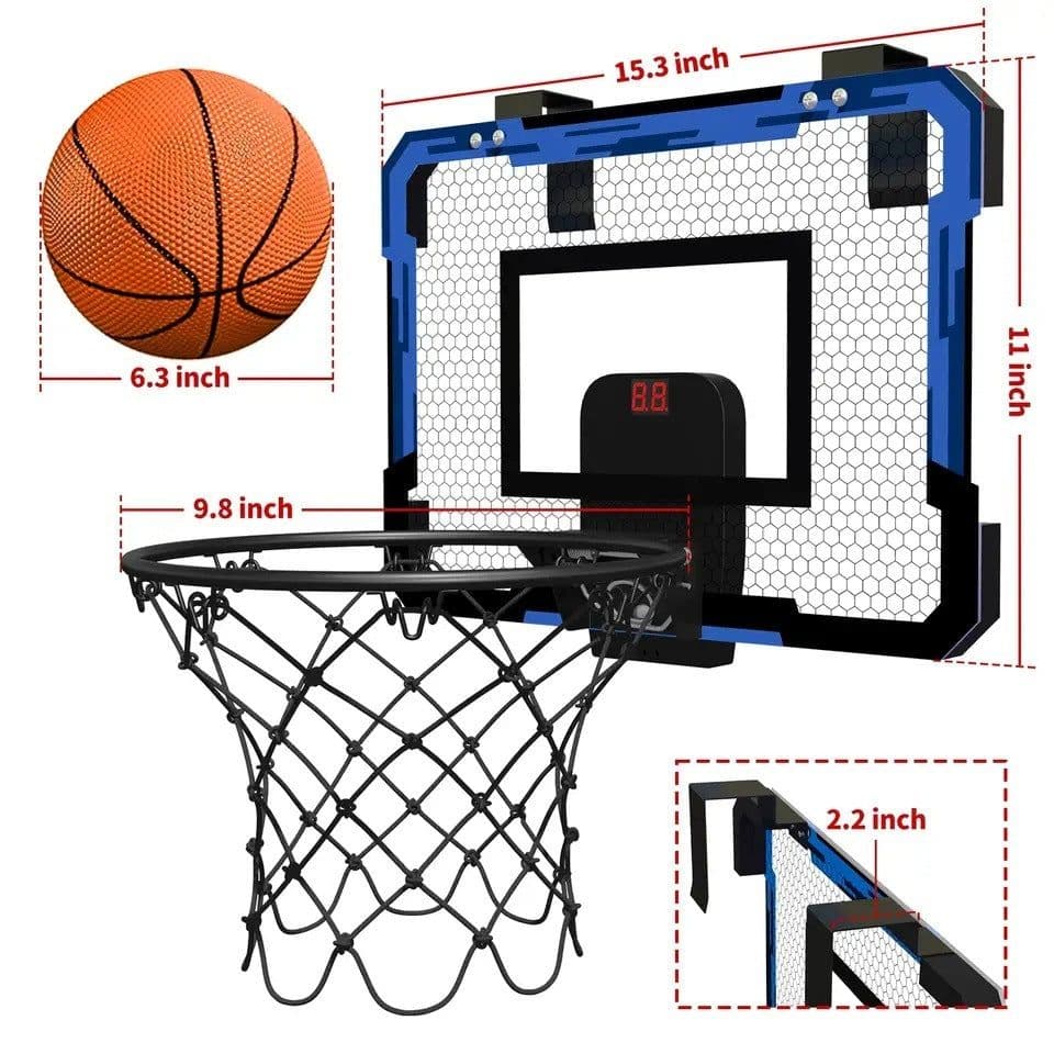 image-Indoor Dunk Basketball Hoop Shooting Toy