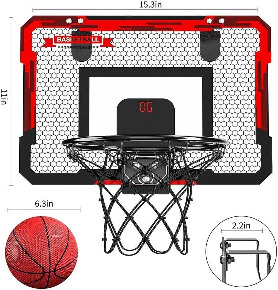 image-Indoor Dunk Basketball Hoop Shooting Toy