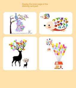 image-Washable Non-toxic Kindergarten Paint Hand Palm Painting Stamp Pad Graffiti Painting Toy
