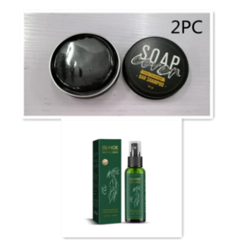 image-Polygonum Multiflorum Shampoo Handmade Soap Cleansing Nourishing Care