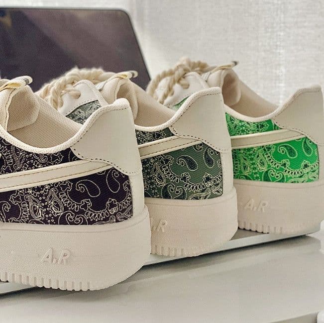 image-Men's Casual Sneakers Air Force No 1 White Shoes Youth Student Trendy Sneakers