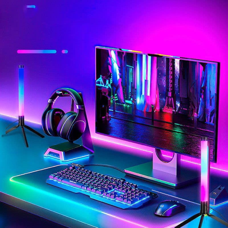 image-E-sports Pickup Rhythm RGB Colorful Floor Lamp