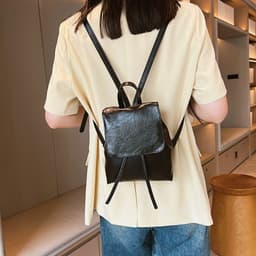 image-Women's Retro Fashion Casual Travel Backpack