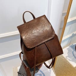 image-Women's Retro Fashion Casual Travel Backpack